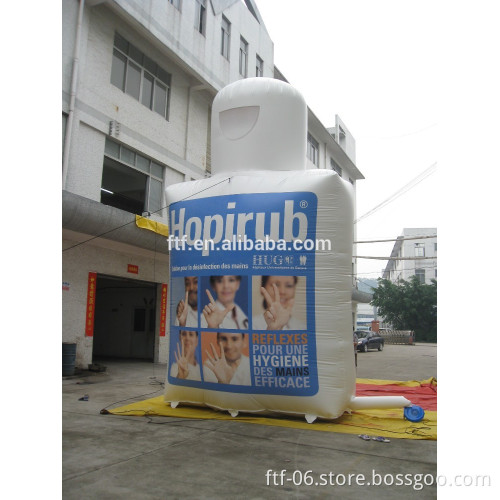 inflatable oxford bottle for advertising
